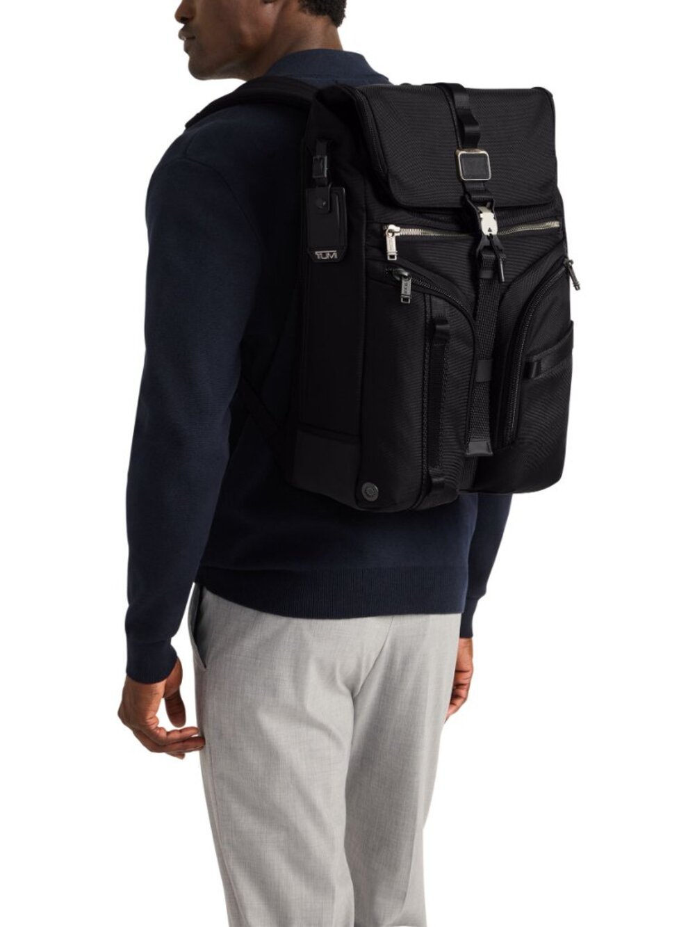 NWT Tumi Alpha Bravo Surveillance Flap Backpack
